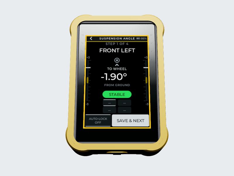 ASAT pro, black tool with gold bumper, turning all the way round